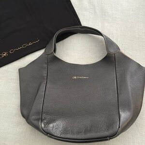 Italian leather tote bag from Cruciani